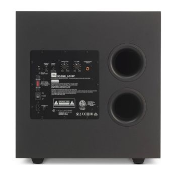 JBL Stage A120P rear, connections