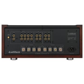 Luxman LX-380 rear, connections