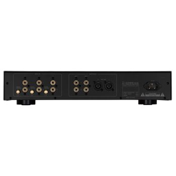 Luxman EQ-500 rear, connections