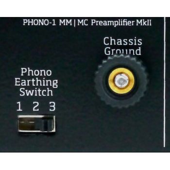 Vertere Phono-1 mkII L earthing switch