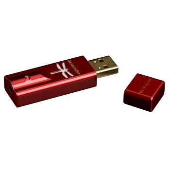 Dac/Ενισχυτης ακουστικων USB, AudioQuest DragonFly Red