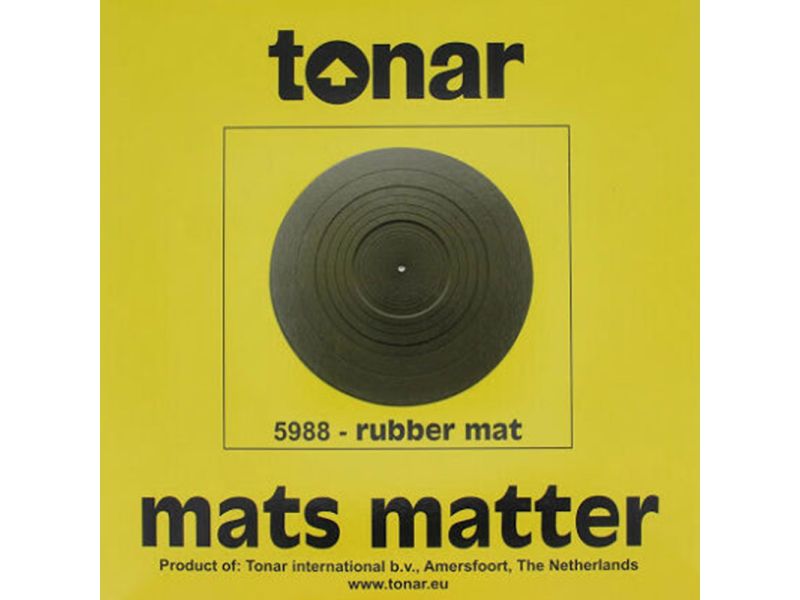 Tonar Rubber turntable mat