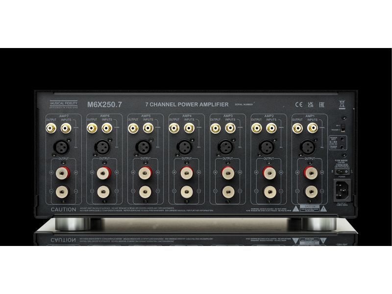 Musical Fidelity M6x-250.7 - 7 channels power amplifier