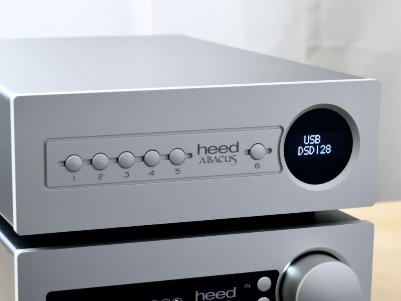 Heed Streaming Abacus dsd usb dac streamer - silver