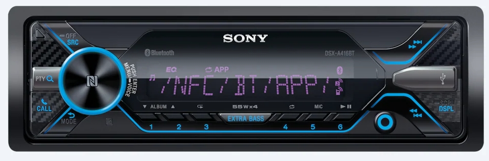 Sony DSX-A416BT - radio usb bluetooth αυτοκινητου :: Kosmas Audio Video