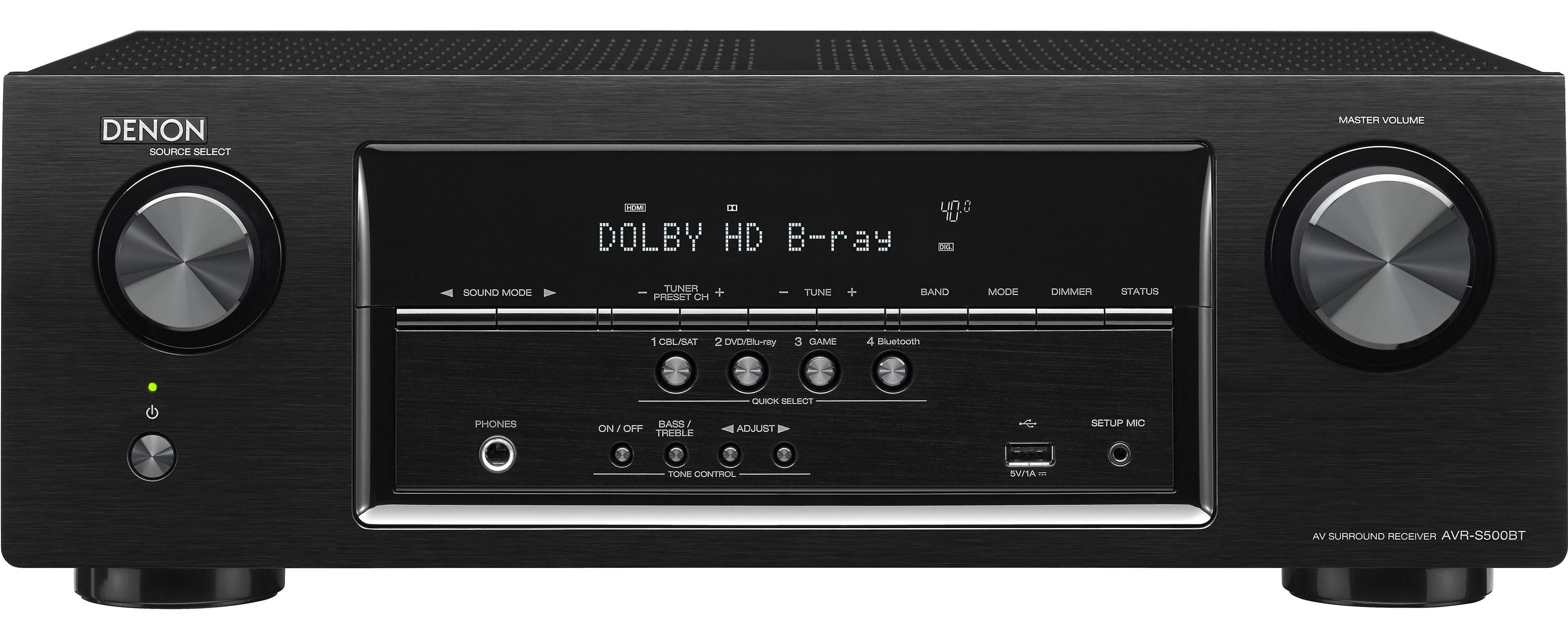 Denon AVR-X550BT - ραδιοενισχυτης home cinema - av bluetooth receiver ...