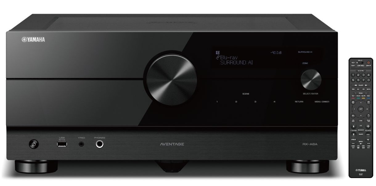 Yamaha RX-A8A Aventage black - ραδιοενισχυτης home cinema - av receiver